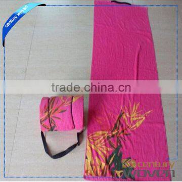 High quality reactive printing beach towel with pillow