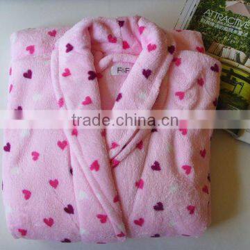 woman and man bath robe