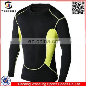 Men's compression cheap long sleeve sports tshirt