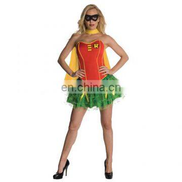 CG-COS1010 Super girl sexy Robin costume set