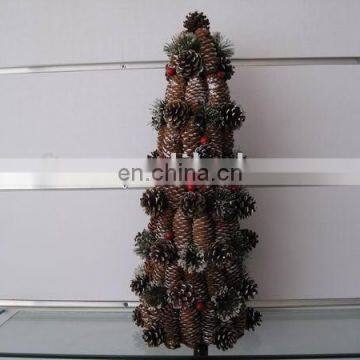 christmas pinecone tree