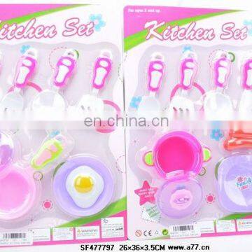 2014 New plastic electric kitchen set with light and music,China Toy Manufacturer