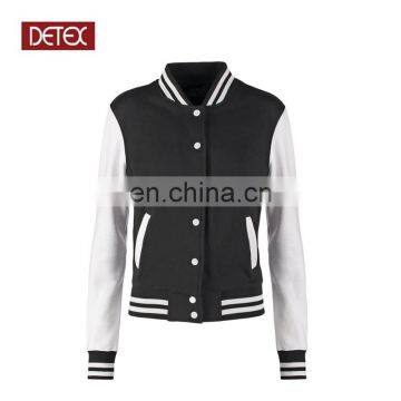 Chinese Manufacturer Woman Custom Baseball Jacket