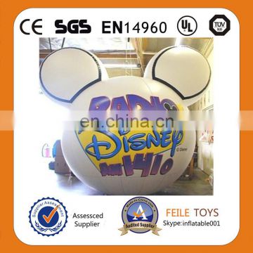 Hot selling & high quality Mickey inflatable ground ball for advertising