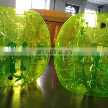 Grass green 0.8mm pvc 1.5m dia inflatable soccer china football soccer ball football