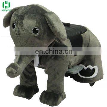 HI ride on furry animal electric amusement ride sale zoo animal for mall