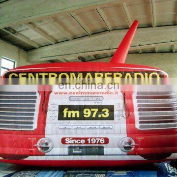 2012 new advertising inflatable radio