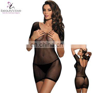 Beautys Love 2017 New Body Stocking Lingerie Womens Body Suit Sexy Transparent Bodysuit