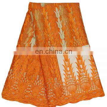 New arrival top quality different design embroidery net lace fabric for dress K16040805
