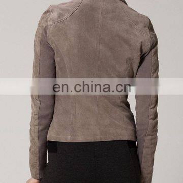 Leather Garment Manufacturer Fashion Ladies Wholesale Custom Leather Garment