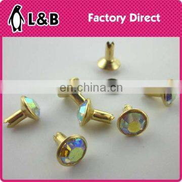 wholesale strass 8mm metal rivet