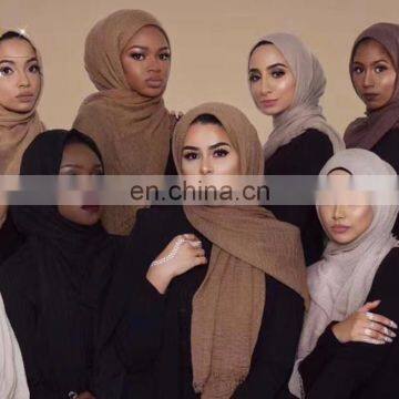 Cotton scarf for muslim women hijab wholesale muslim shawl