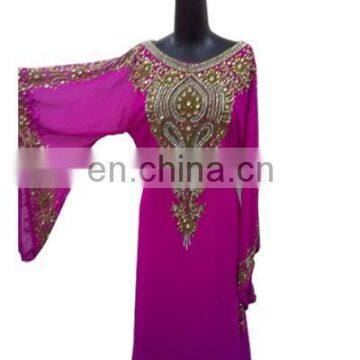 Bridals High Quality Fashion Jalabia Arabic Kaftan Abaya Evening Prom Dress