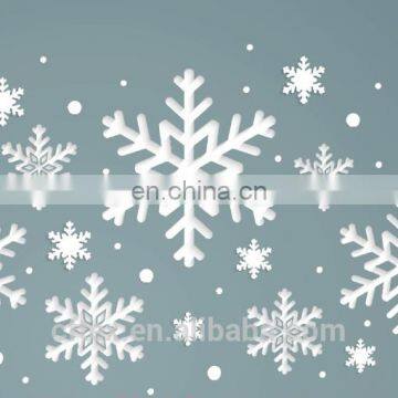 christmas snow Design Fabrics plain weave chrismas fabric with digital printed