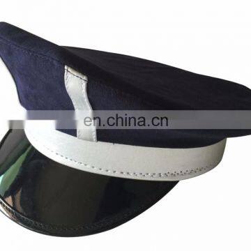 custom kids peak cap for promotion gift with silver leather band