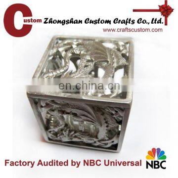 Custom engraved logo 12mm dice supplier