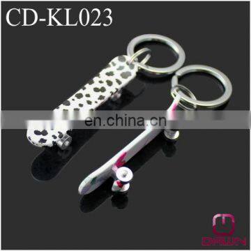 Metal aluminium sport scooter keychain CD-KL023