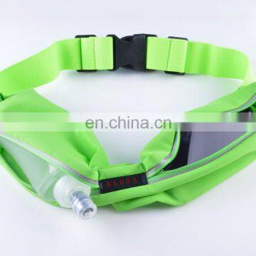 Wholesale Sports Running Waist Pack Hydration Belts With Foldable Water Bottle