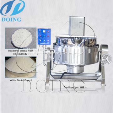 Garri frying machine energy conservation