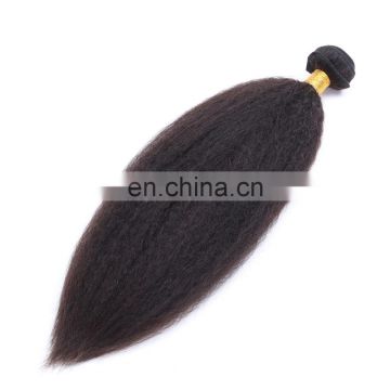 kinky straight wholesale virgin human hair extensions indian