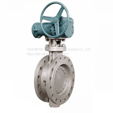 STAINLESS STEEL FLANGED TRIPLE OFFSET BUTTERFLY VALVE тройной запорный дроссельный клапан