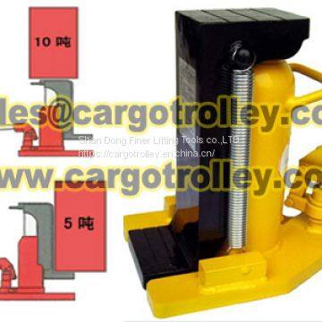 Hydraulic Toe Jack for Industrial Use