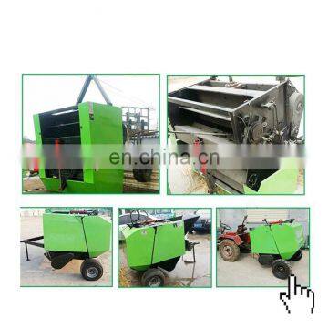 MInitype Tractor Towed Walking Crops Straw Baler, Wheat Baler Machine, Hay Round Baler Machine photo-3
