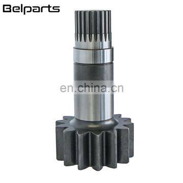 Belparts swing spare parts gear motor  shaft SH200 rotary shaft components