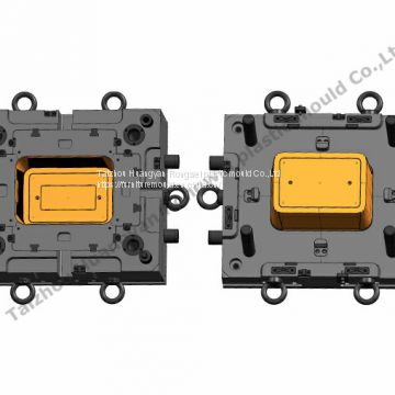 China mould maker rattan plastic storage box mould