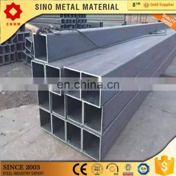 hot dipped galvanized welded rectangular / square steel tube steel pipe and tube for architecture material square pvc pipe sizes