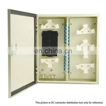 12 24 48 Cores Outdoor Optical Fiber Distribution Frame Termination Box For Wall Mounted