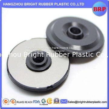 China OEM Black High Quality Anti-vibration Rubber Washer Bond to Metal photo-2