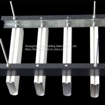 Wholesaler Manufacturer Supply Curved Aluminum Square Pass Art Gallery