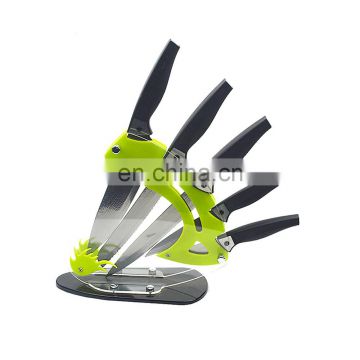 Safety and economic 5pcs stainless steel kitchen knife set