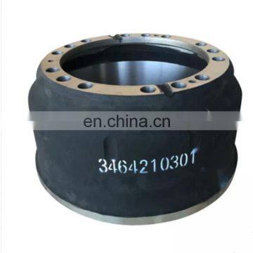 Semi Truck Parts Manufacture Brake Drum 3464210301