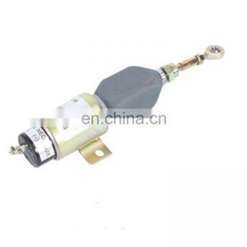 Fuel Shut Off Solenoid Valve B4002-1115030 1751-24E7U1B1S5 SA-3796-24 24V Diesel Excavator Accessories for YUCHAI Engine LH-B039