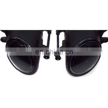 Pair Front Bumber Fog Light Driving Lamp Clear Lens Kit For Audi A4 B6 Sedan photo-6