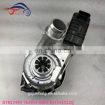 Original Turbo GTB1749V 763492-0005 057145722Q Turbocharger for 2007-09 Audi Q7, A8 4.2 TDI With W24 Engine photo-2