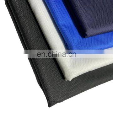 240T W/R Poly diamond ripstop pongee with milky PU coated polyester windbreaker jacket fabric for spring windbreaker