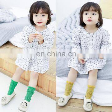 Girl Candy Color Socks Sweet Girl Spring Summer Knee Socks 7Colors photo-5