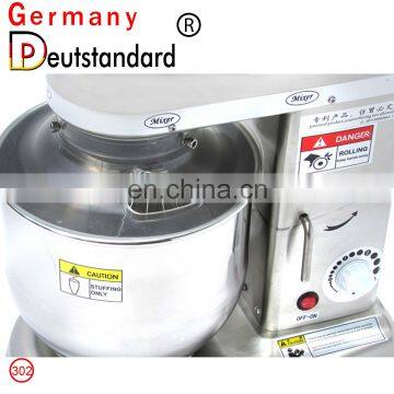 Food Cart 7L Stainless Steel #304 Spiral Dough Mixer for Commercial