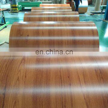 Color Coated Galvanized Metal hs Code Wood Pattern Ppgi Steel Coil Sheet Full Form for Decoration photo-5