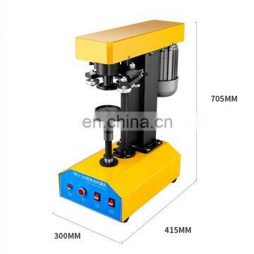 Best sell beverage can seamer / manual tin can seaming machine / sealed cans