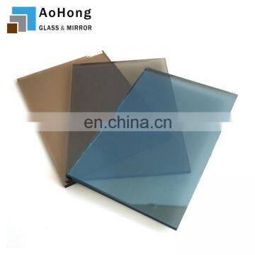 Sky Blue 8mm Ford Blue Reflective Glass Light Blue Coated Glass photo-3