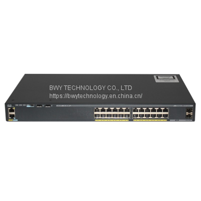 Cisco Orignal Netwok Switch WS-C2960X-24TS-LL 2960-X Series 24 Port Layer 2 Switch