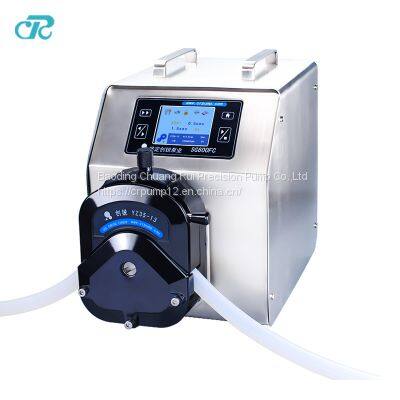 High Degree Of Protection IP55 Sealed Filling Peristaltic Pump Bottle Dispensing Pump