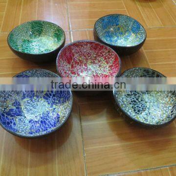 lacquered coconut bowl