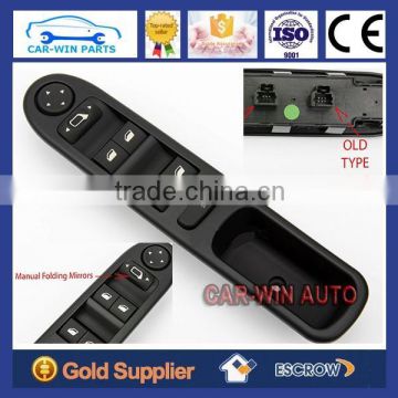 100% BRAND NEW AUTO ELECTRIC POWER WINDOW SWITCH FOR Peugeot 307 OLD MANUL MIRROR, AUTO WINDOW LIFTER SWITCH FOR PEUGEOT 307