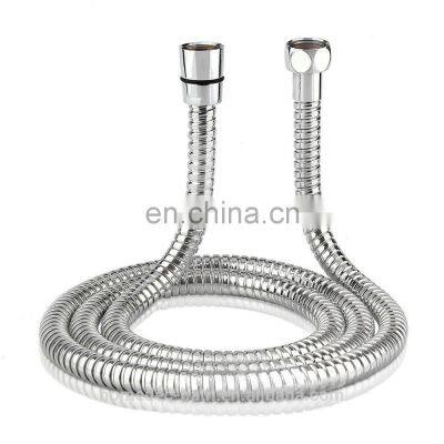 Wholesale customized spiral shower hose flexible hand stainless steel shower hose 2m