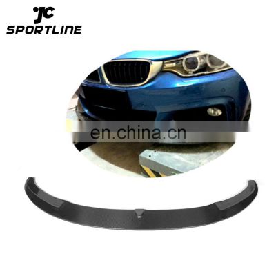 Carbon Fiber Front Bumper Lip Spoiler for BMW F32 4 Series M Sport Mtech